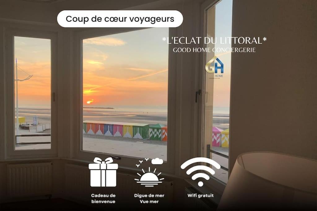 L'Eclat Du Littoral Vue Mer - Good Home Дюнкерк Экстерьер фото